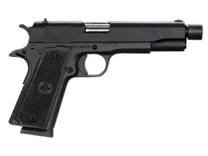 Rock Island M1911 GI Standard Full Size Handgun .45 ACP 8/rd Magazine 5" Threaded Barrel Black