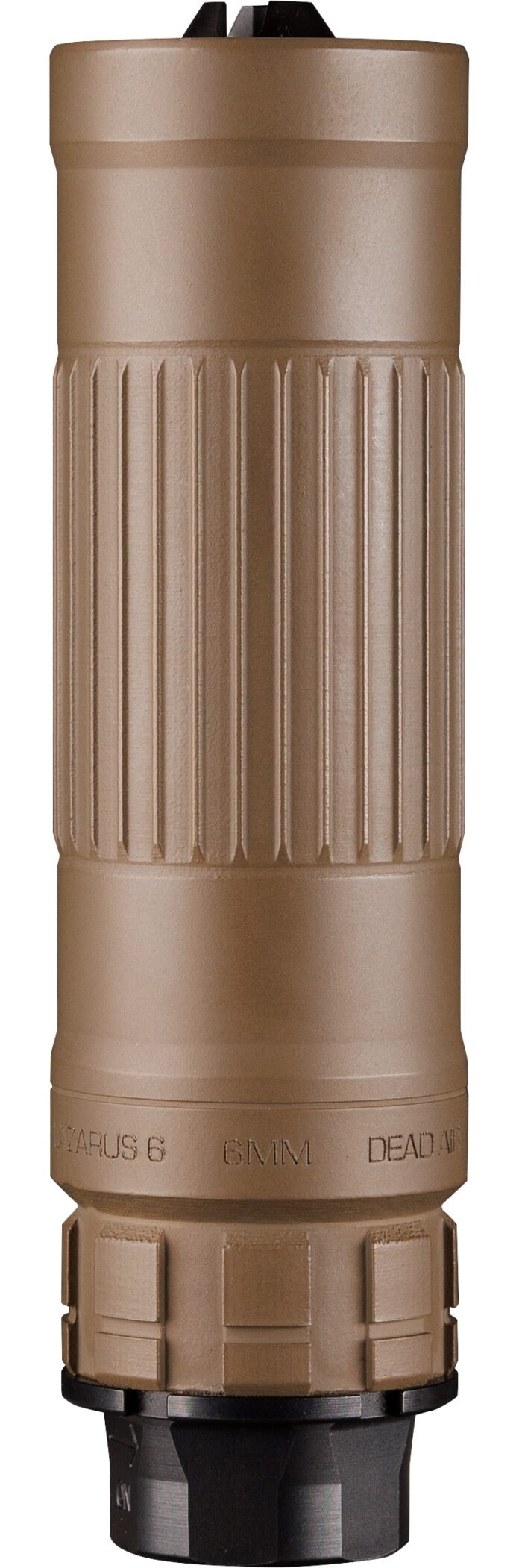 DEAD AIR ARMAMENT LAZARUS6 XM 6MM SILENCER FDE