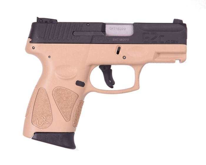 TAURUS G2C 40S&W BLK/FDE 3.2" 10+1  #