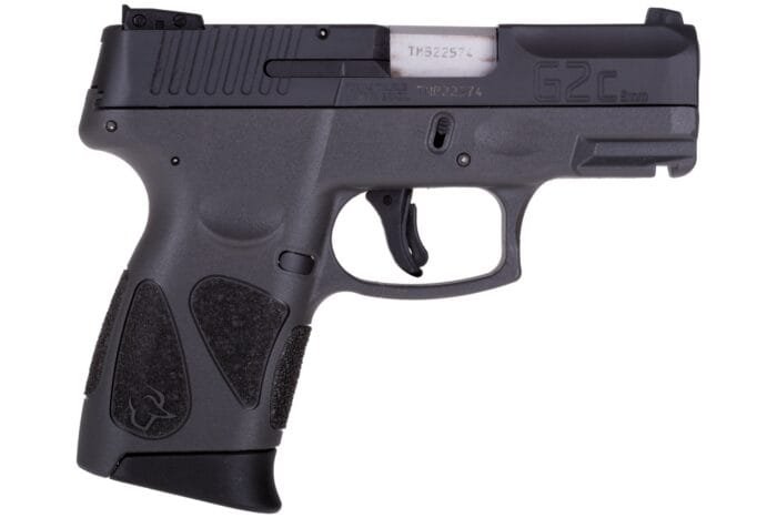 TAURUS G2C 9MM BLK/GRAY 3.2" 12+1