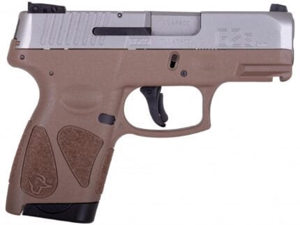 TAURUS G2S 9MM SS/BROWN 3.2" 7+1