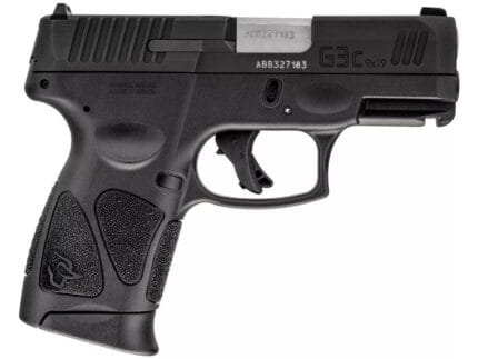 Taurus G3C Compact Pistol - Black | 9mm | 3.2" Barrel | 10rd | MA Compliant