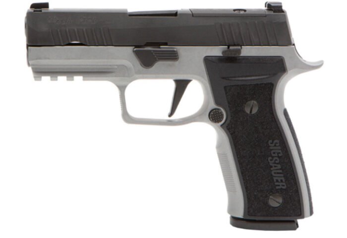 P320 AXG 9MM Titanium X-Ray 3 OR  (2) 10Rd