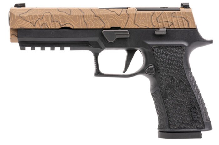 P320 XTEN 10MM 5" Coyote Xray3 LXG Grp OR 3/15rd