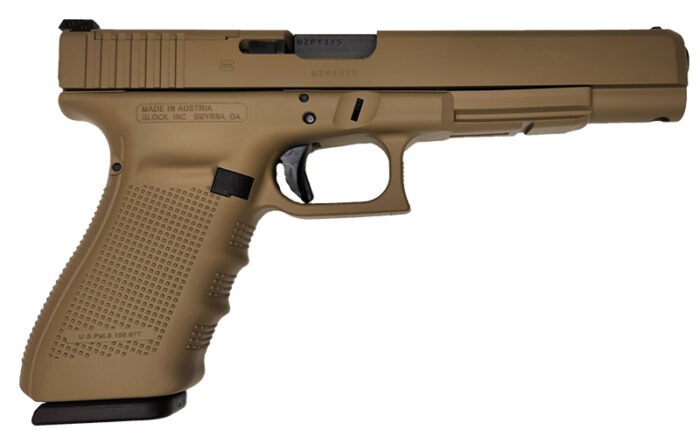 40 GEN4 10MM 6" MOS 3/13 COYOTE TAN