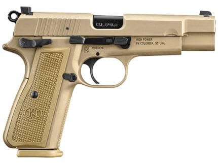 FN High Power 9mm 4.7" FDE DS 17rd