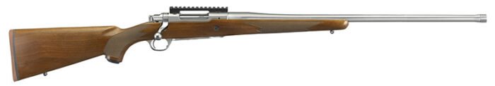 M77 Hawkeye 7mmRM 24" S Walnut W/Rail