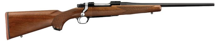 M77 Hawk-C 7mm-08 16.5" B Walnut W/Rings