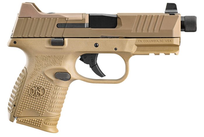 FN 509C Tact 9mm 4.32" FDE 12rd&24rd