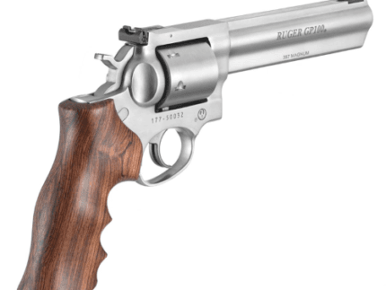 RUGER GP100 357MAG SS UNFLUTED 6"