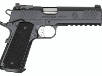 SPRINGFIELD ARMORY 1911 45 TRP OPER BLK ADJ NS