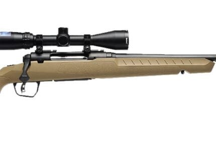 SAVAGE ARMS AXIS 2 CPT 6.5CR BL/FDE PKG
