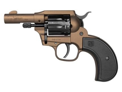 DB SIDEKICK BIRDSHEAD 22LR/WMR, 3" BARREL, 9RD REVOLVER SINGLE/ DOUBLE ACTION, W/ DUAL CYLINDERS ON SWING OUT ARM, MIDNIGHT BRONZE