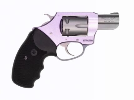 Charter Arms Lavender Lady Handgun .22 LR 8rd Capacity 2" Barrel Lavender with Full Size Black Grip