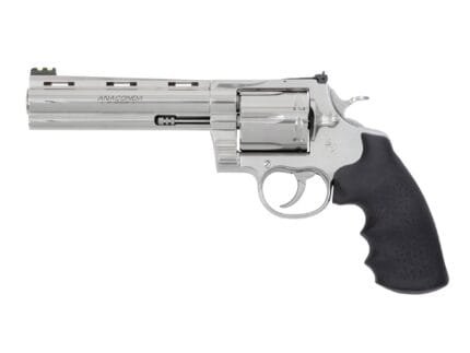 Colt Target Anaconda Handgun .44 Rem Mag 6rd Capacity 6" Barrel Stainless Frame Hogue Rubber Grip