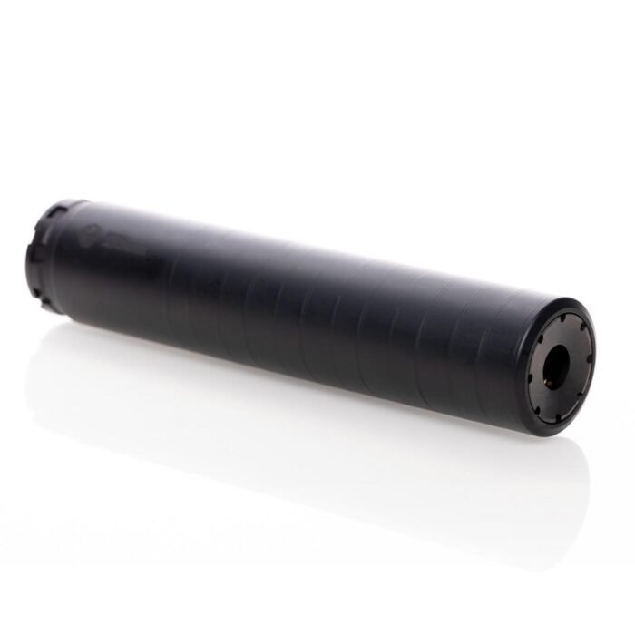 Dead Air Silencers Primal Multipurpose Direct Thread Suppressor .458 to .338 Lapua Stainless Steel  Black Finish 5/8-24