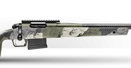 Springfield 2020 Waypoint Rifle 6.5mm Creedmoor 5rd Magazine 22" Carbon Fiber Barrel Evergreen Camo Stock