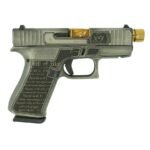 Glock 43X FS 9mm Black with Trump Gold Barrel – Front Rails USA