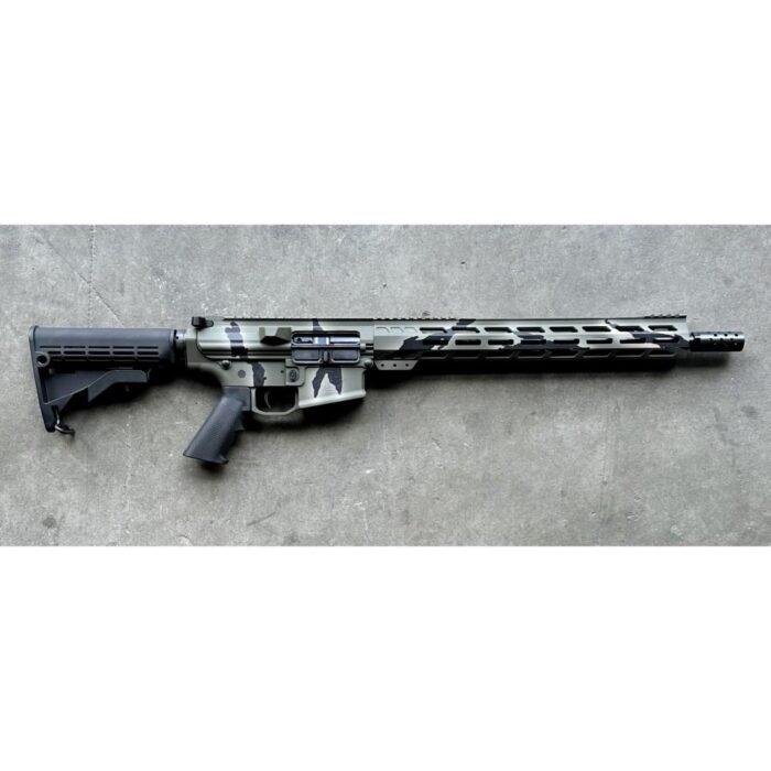 GLFA Tactical Pursuit Rifle .308 Win 10rd Magazine 16" Barrel Green Camo