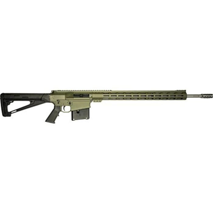 GLFA 300 Win Mag Rifle .300 Win Mag 5rd Magazine 24" 5/8x24 Threaded Barrel OD Green Stainless Steel