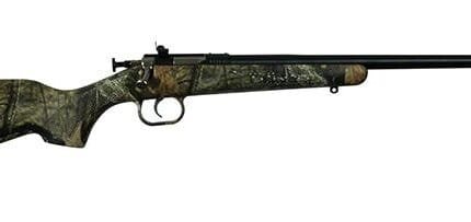 Keystone Crickett Rifle .22 LR Single Shot 16.125" Blued Barrel Synthetic Stock Mossy Oak Break up