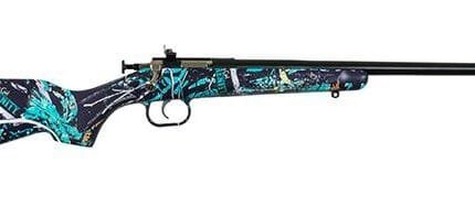 Keystone Crickett Rifle .22 LR Single Shot 16.125" Blued Barrel Synthetic Stock Serenity