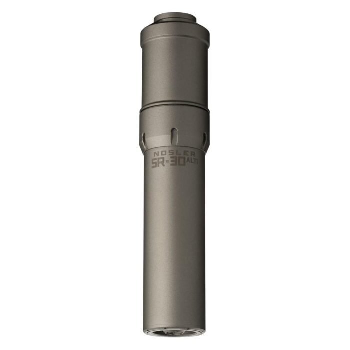 Nosler SR-30 ALTi Suppressor 5/8x24 .30 Cal 7.96" Grey