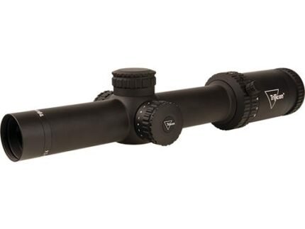 Trijicon Credo 1-6x24 (SFP) 30mm Rifle Scope w/Green BDC Segmented Circle .223 Low Capped Adjusters