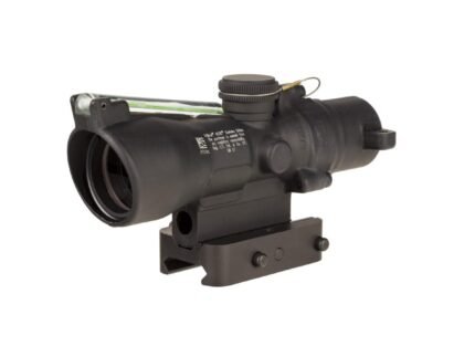 Trijicon Compact ACOG 3x24 Rifle Scope Green Horseshoe/Dot .223/55gr. Illuminated Black w/ Mount