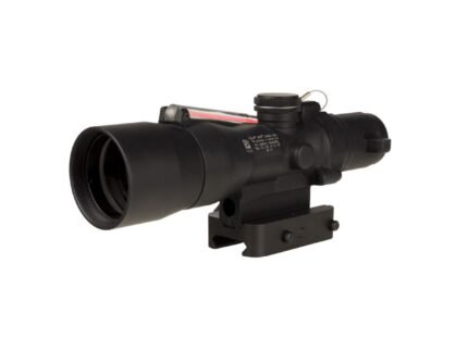 Trijicon Compact ACOG 3x30 Rifle Scope Red Crosshair 300BLK 115/220gr. Illuminated Black