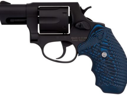 Taurus 856 Handgun .38 SPL 6rd Capacity 2" Barrel Black Frame VZ Black/Blue Cyclone Grip