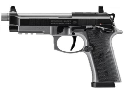 Beretta 92XI SAO Tactical Handgun 9mm Luger 15rd Magazines (2) 4.7" Barrel Black and Grey