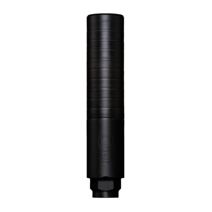 Q Porq Chop Suppressor 8.6mm Black with Cherry Bomb M18x1.5 Muzzle Device and Mount