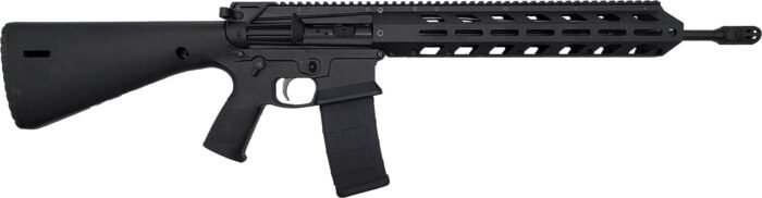 Wraithworks WARP-15 Polymer AR15 Rifle - Black | .223 Wylde | 16" 416-R Stainless Barrel | Integral Buttstock & Textured Pistol Grip | Trap Door Buttplate | Lightweight Rifle Only 5 lbs without mag