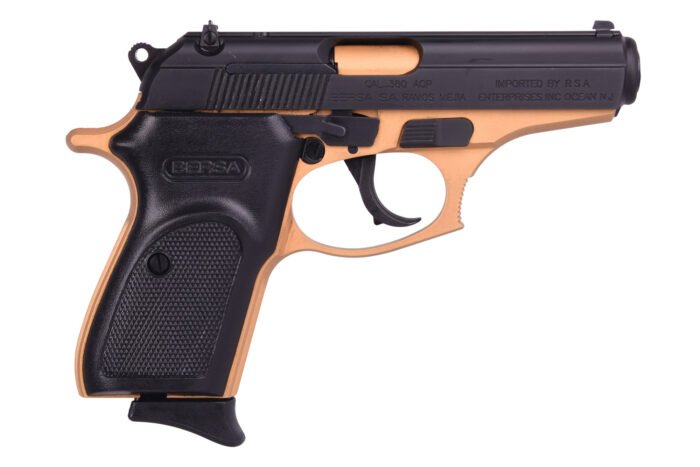 BERSA THUNDER 380 GOLD/BLACK 380ACP