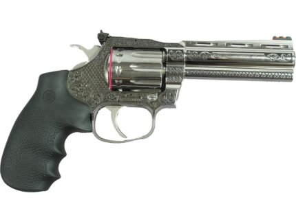 Colt Custom King Cobra Target 22 Handgun .22 LR 10rd Capacity 4.25" Barrel Filigree Frame and Barrel