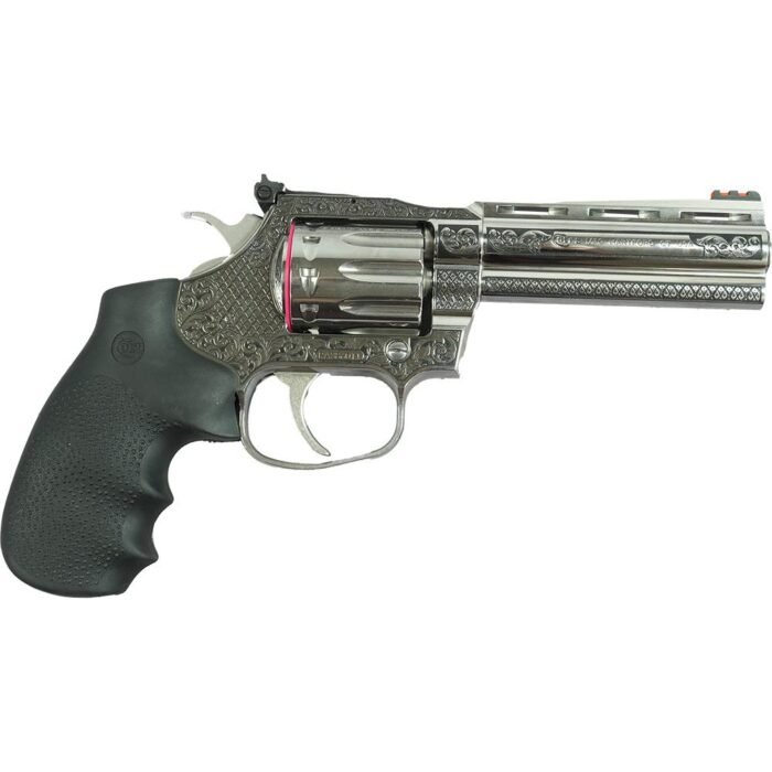 Colt Custom King Cobra Target 22 Handgun .22 LR 10rd Capacity 4.25" Barrel Filigree Frame and Barrel