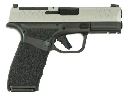 Springfield Hellcat Pro OSP Low Capacity Handgun 9mm Luger 10rd Magazines(2) 3'.7' Barrel Stainless Slide/Black Frame