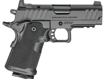 Springfield Armory 1911 DS Prodigy Compact Handgun 9mm Luger 15rd Magazines (2) 3.5" Barrel Black