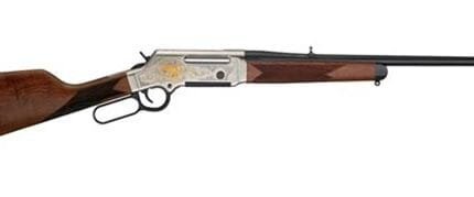 Henry Long Ranger Lever Wildlife Edition 223 Rem/5.56 NATO Rifle 5rd Magazine 20" Barrel Walnut Coyote Engraving