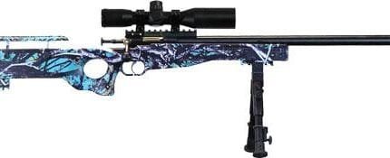 Crickett 22 LR Precision Rifle Serenity Complete Package Blued Scope .22 LR Single Shot 16 1/8" Barrel