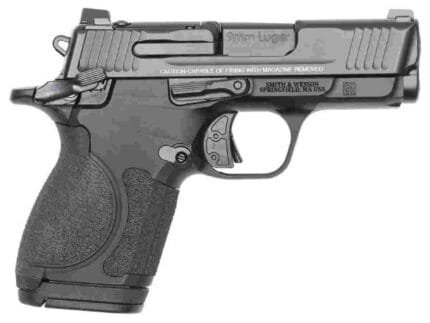 S&W CSX E-Series Handgun 9mm Luger 10(1)/12(1)/17(1)rd Magazines 3.1" Barrel Thumb Safety Black Slide