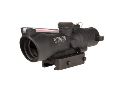 Trijicon Compact ACOG 3x24 Rifle Scope Low Height Red Horseshoe/Dot .223/55gr. Illuminated Black