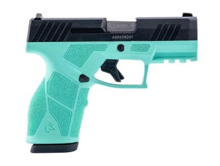 Taurus GX2 Handgun 9mm Luger 13rd Magazines (2) 3.38" Barrel Cyan Frame/Black Slide