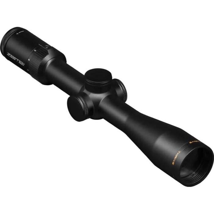 ZeroTech Thrive Rifle Scope 3-12x44 30mm SFP PHR3 MOA Non-illum Black