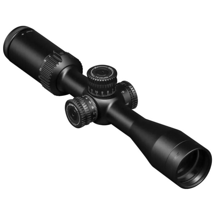 ZeroTech Vengeance Rifle Scope 3-12x40 1" SFP ZeroPlex Non Illum. Black