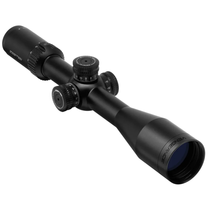 ZeroTech Vengeance Rifle Scope 4-20x50 30mm SFP R3 Non Illum. Black