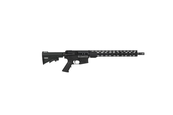 Radical Firearms Forged AR15 Rifle - Black | 7.62x39 | 16" Heavy Barrel | 15" Free Float M-LOK Thin Rail | CAR-15 Style Stock