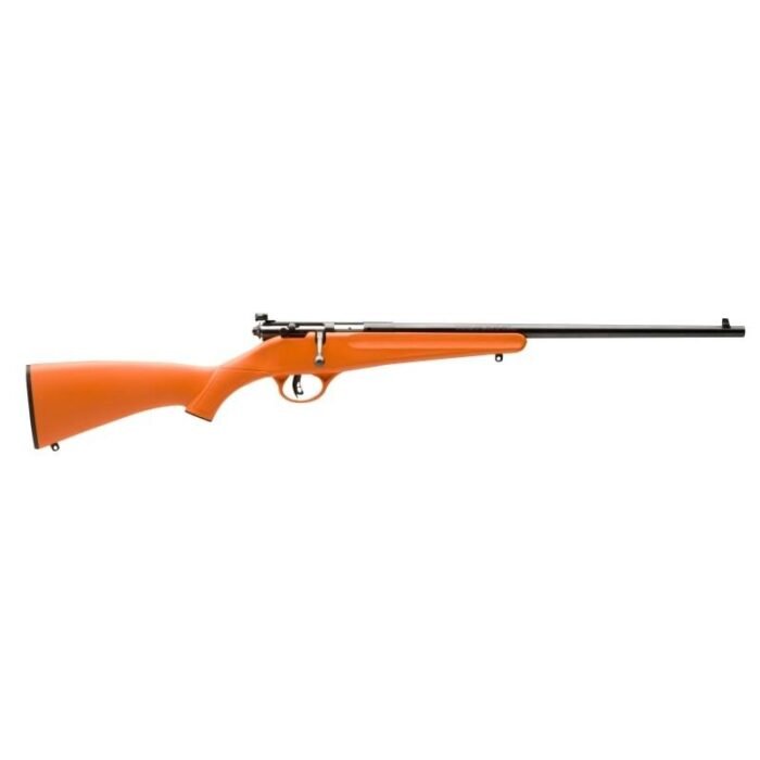 Savage Rascal Single Shot Rifle .22LR 1rd Capacity 16.125" Barrel Orange Stock