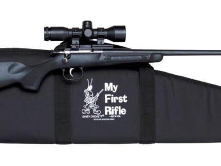 Keystone Synthetic .22LR Rifle w Scope Mount & Case